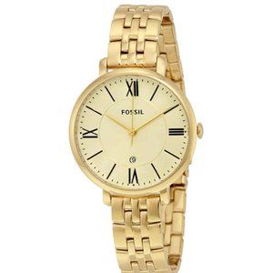 Jacqueline Gold-Tone Stainless Steel Watch
